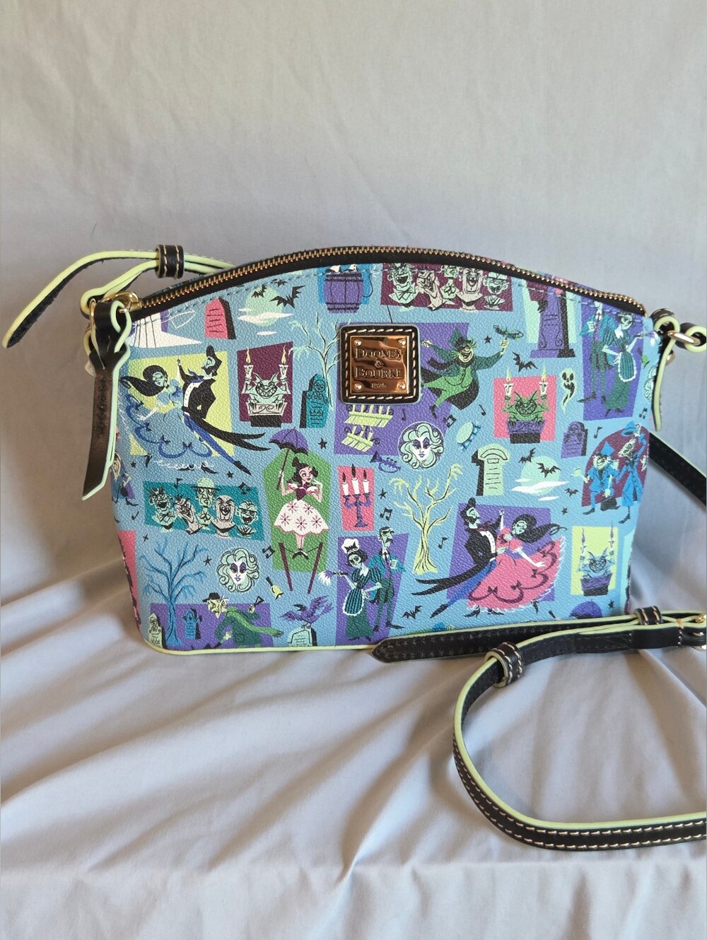 EUC Dooney & Bourke Disney Haunted Mansion Crossbody Bag